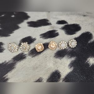 Fashion Statement Stud Earring Set